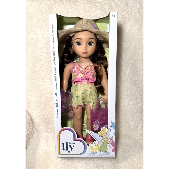 Disney ILY 4ever 18" Tinkerbell Doll Brown Hair/Brown Eyes NEW - Picture 2 of 7